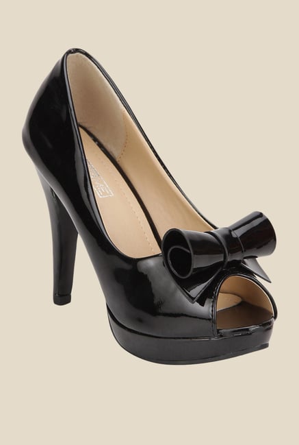 Yepme Black Peeptoe Stilettos Yepme Black Peeptoe Stilettos