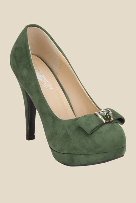 Yepme Green Stiletto Pumps Yepme Green Stiletto Pumps