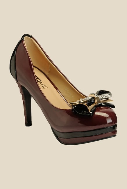 Yepme Maroon Stiletto Pumps Yepme Maroon Stiletto Pumps