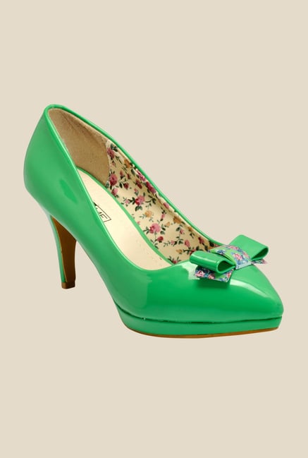 Yepme Green Stiletto Pumps Yepme Green Stiletto Pumps
