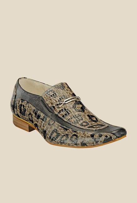 Yepme Black & Beige Casual Slip-Ons Yepme Black & Beige Casual Slip-Ons