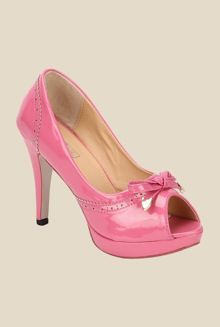Yepme Pink Peeptoe Stilettos Yepme Pink Peeptoe Stilettos