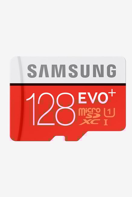 Samsung EVO+ 128 GB Class 10 Micro SDXC Memory Card (Red) Samsung EVO+ 128 GB Class 10 Micro SDXC Memory Card (Red)
