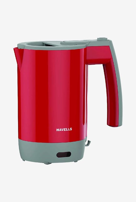Havells Travel Lite GHBKTAIE100 0.5 L 1000 W Kettle (Red) Havells Travel Lite GHBKTAIE100 0.5 L 1000 W Kettle (Red)