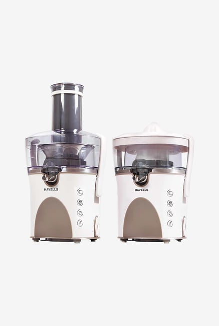 Havells GHFCJAEC090 900W Juicer Extractor (White & Beige) Havells GHFCJAEC090 900W Juicer Extractor (White & Beige)
