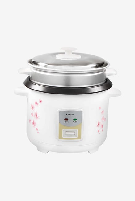 Havells GHCRCAOW070 1.8 L Electric Cooker (White) Havells GHCRCAOW070 1.8 L Electric Cooker (White)