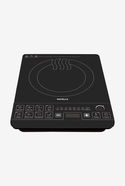 Havells Insta Cook 2100W Induction Cooktops (Black) Havells Insta Cook 2100W Induction Cooktops (Black)