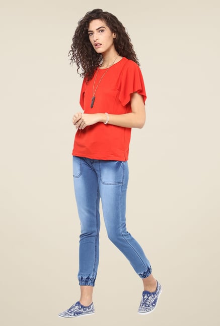 Yepme Casilda Red Top Yepme Casilda Red Top