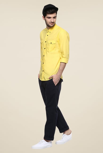 Yepme Yellow Parkinn Premium Shirt Yepme Yellow Parkinn Premium Shirt