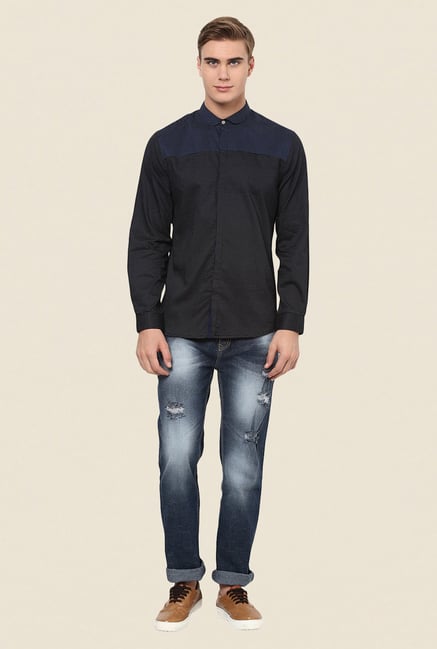 Yepme Black Ashten Premium Shirt Yepme Black Ashten Premium Shirt