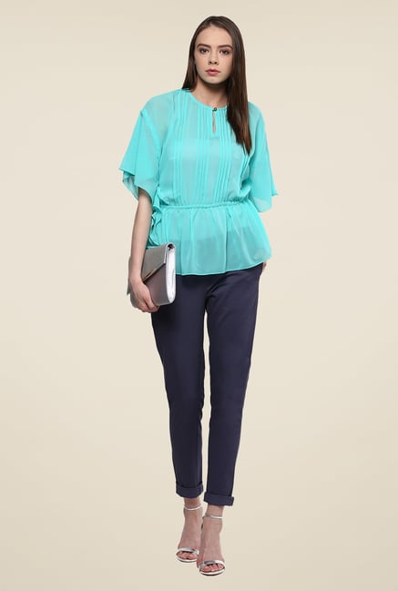 Yepme Ashling Green Kimono Top Yepme Ashling Green Kimono Top