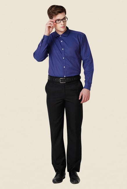 Yepme Blue Rodrick Premium Shirt Yepme Blue Rodrick Premium Shirt