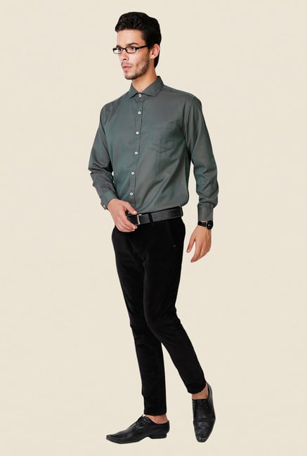 Yepme Green Rodrick Premium Shirt Yepme Green Rodrick Premium Shirt