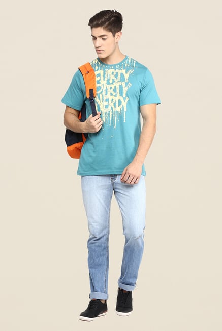 Yepme Blue Heavy Washed Jeans Yepme Blue Heavy Washed Jeans