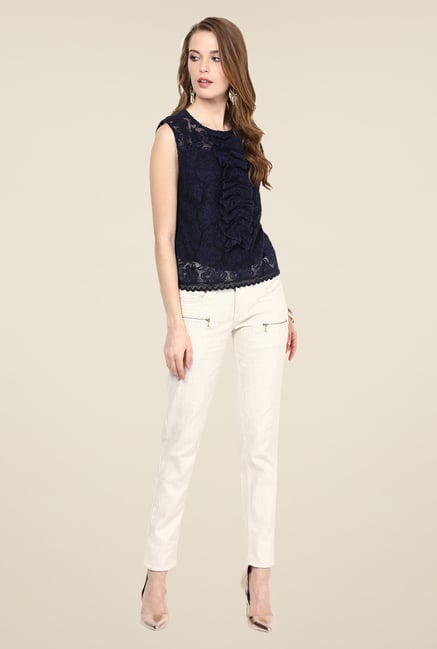 Yepme Jessica Blue Party Top Yepme Jessica Blue Party Top
