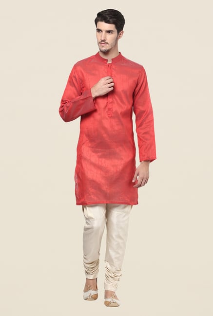 Yepme Red Solid Kurta Yepme Red Solid Kurta