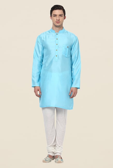Yepme Aqua Stevens Solid Kurta Yepme Aqua Stevens Solid Kurta