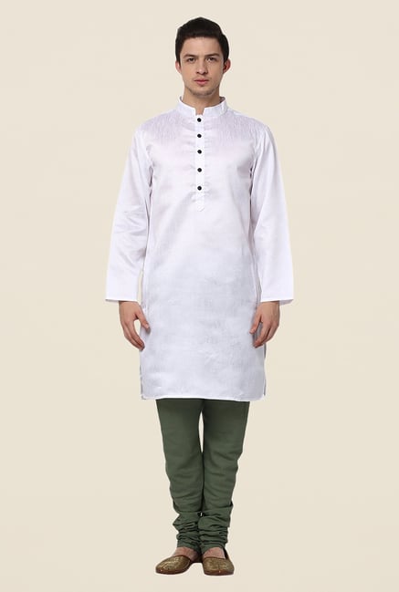 Yepme White Wesley Solid Kurta Yepme White Wesley Solid Kurta