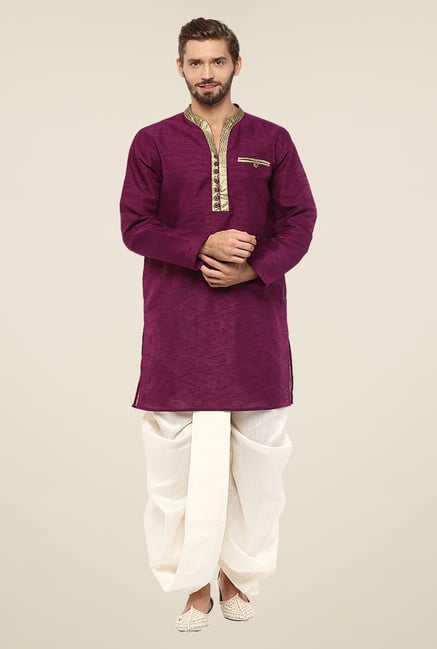 Yepme Purple Norris Solid Kurta Yepme Purple Norris Solid Kurta