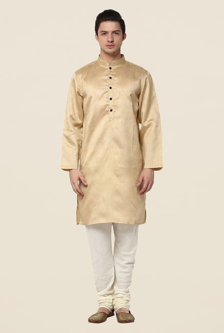 Yepme Beige Wesley Solid Kurta Yepme Beige Wesley Solid Kurta