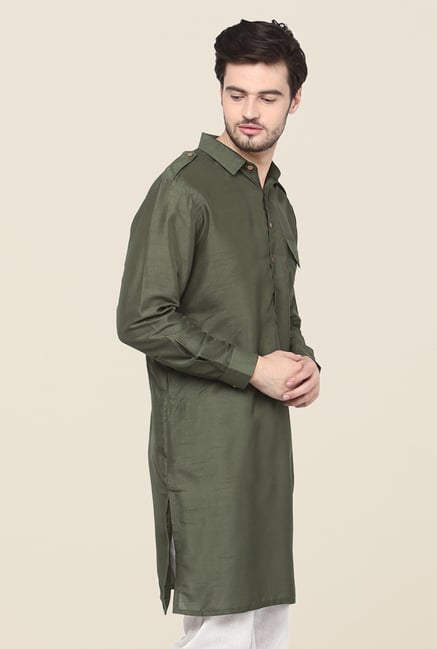 Yepme Green Rooney Solid Kurta Yepme Green Rooney Solid Kurta