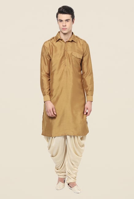 Yepme Gold Rooney Solid Kurta Yepme Gold Rooney Solid Kurta