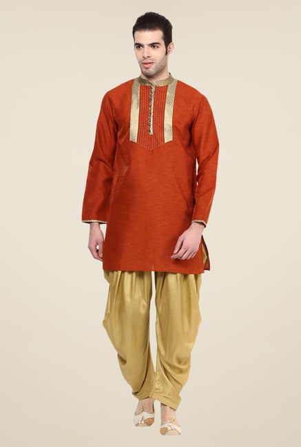 Yepme Brown Frazer Solid Cotton Kurta Yepme Brown Frazer Solid Cotton Kurta