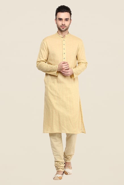 Yepme Beige Jasper Printed Cotton Kurta Yepme Beige Jasper Printed Cotton Kurta