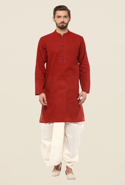 Yepme Red Chris Solid Kurta Yepme Red Chris Solid Kurta