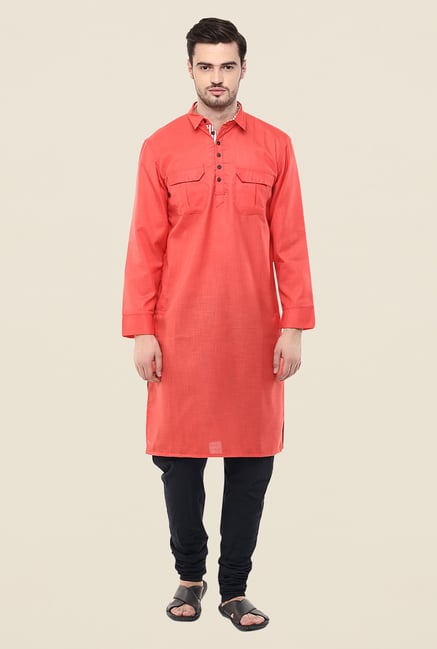 Yepme Coral Ashes Solid Kurta Yepme Coral Ashes Solid Kurta