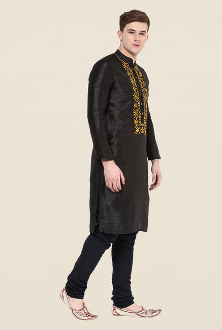 Yepme Black Embroidered Kurta Yepme Black Embroidered Kurta