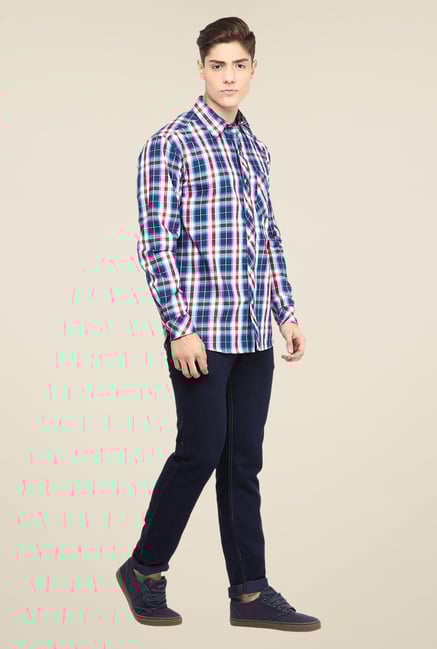 Yepme Multicolor Premium Checks Regular Fit Shirt Yepme Multicolor Premium Checks Regular Fit Shirt