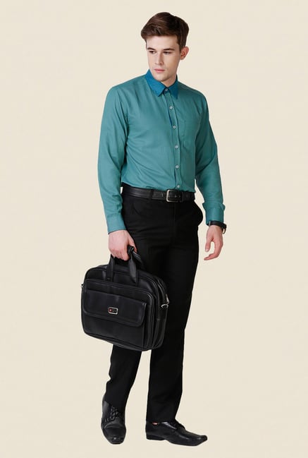Yepme Green Hanfred Premium Shirt Yepme Green Hanfred Premium Shirt
