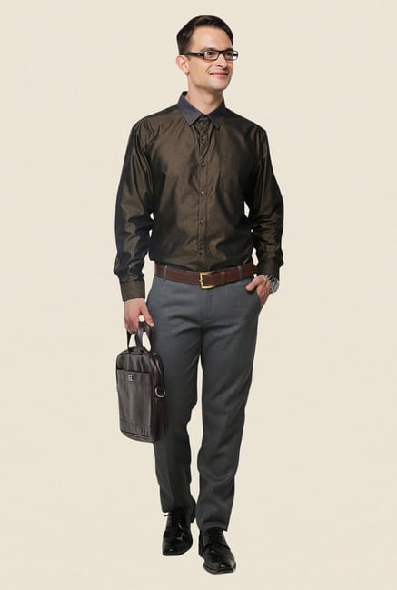 Yepme Olive Schaffer Premium Shirt Yepme Olive Schaffer Premium Shirt