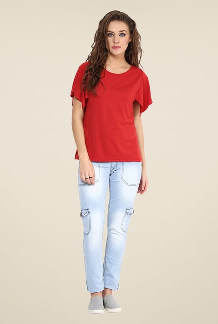 Yepme Casilda Red Top Yepme Casilda Red Top