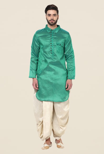 Yepme Green Graeme Solid Kurta Yepme Green Graeme Solid Kurta