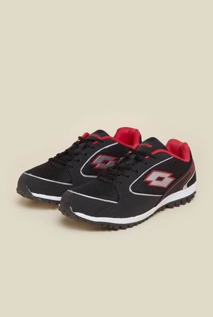 Lotto Black & Red Vapor Trainer Shoes Lotto Black & Red Vapor Trainer Shoes
