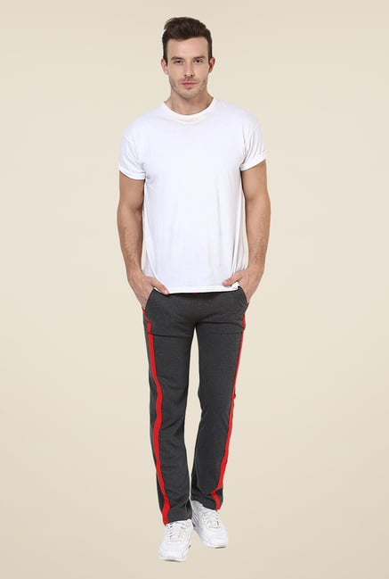 Yepme Dark Grey Riocard Trackpants Yepme Dark Grey Riocard Trackpants