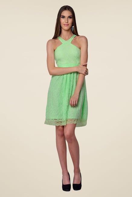 Yepme Green Kylie Lace Dress Yepme Green Kylie Lace Dress