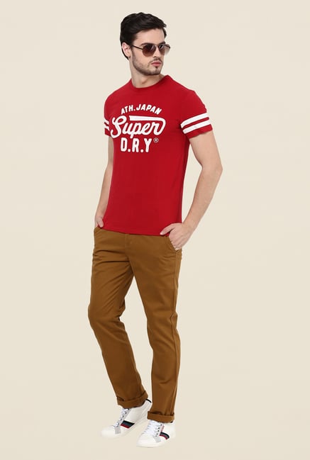 Yepme Benn Brown Chinos Yepme Benn Brown Chinos