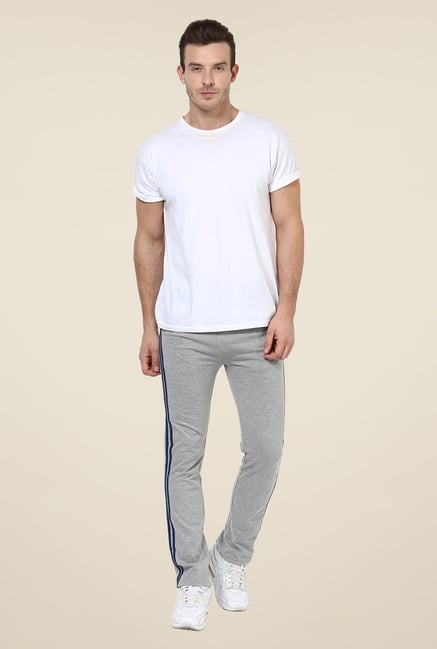 Yepme Light Grey Walfred Trackpants Yepme Light Grey Walfred Trackpants