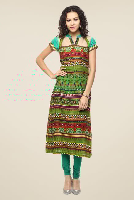 Yepme Green Premium Kurta Yepme Green Premium Kurta
