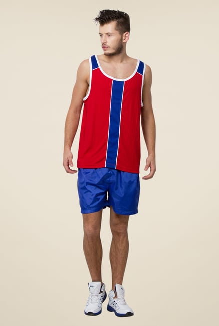 Yepme Blue Stevie Solid Sports Shorts Yepme Blue Stevie Solid Sports Shorts