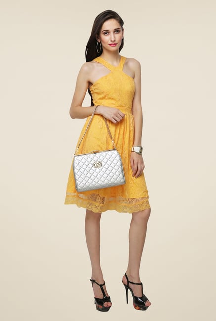 Yepme Bee Yellow Kylie Lace Dress Yepme Bee Yellow Kylie Lace Dress