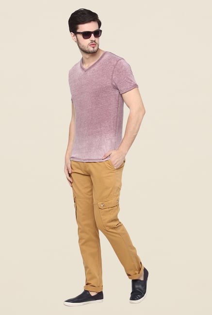 Yepme Brown Solid Cargos Yepme Brown Solid Cargos