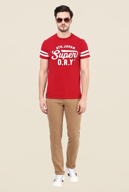 Yepme Benn Camel Brown Chinos Yepme Benn Camel Brown Chinos