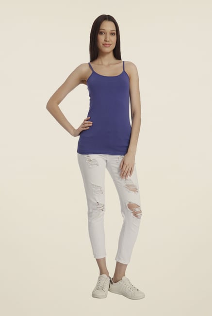 Vero Moda Navy Solid Top Vero Moda Navy Solid Top