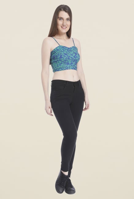 Vero Moda Blue Printed Top Vero Moda Blue Printed Top