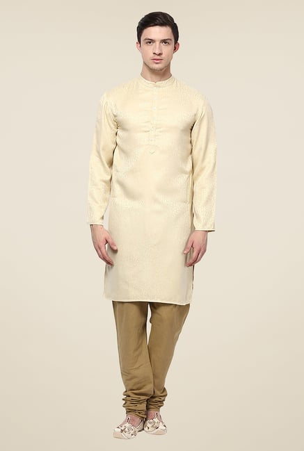 Yepme Brendon Beige Kurta Yepme Brendon Beige Kurta