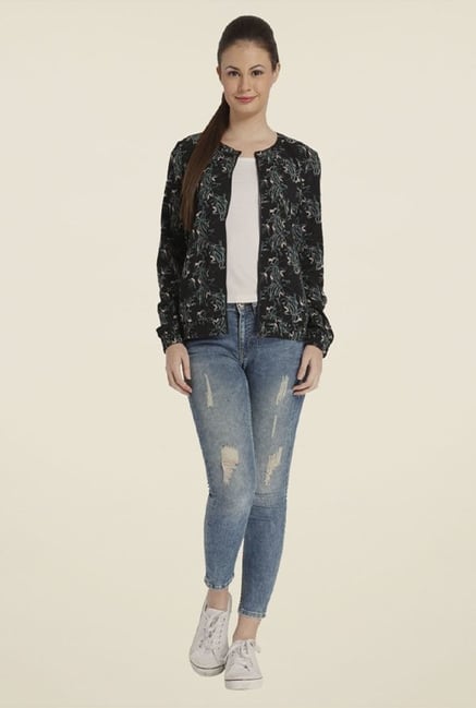 Only Black Printed Cardigan Only Black Printed Cardigan